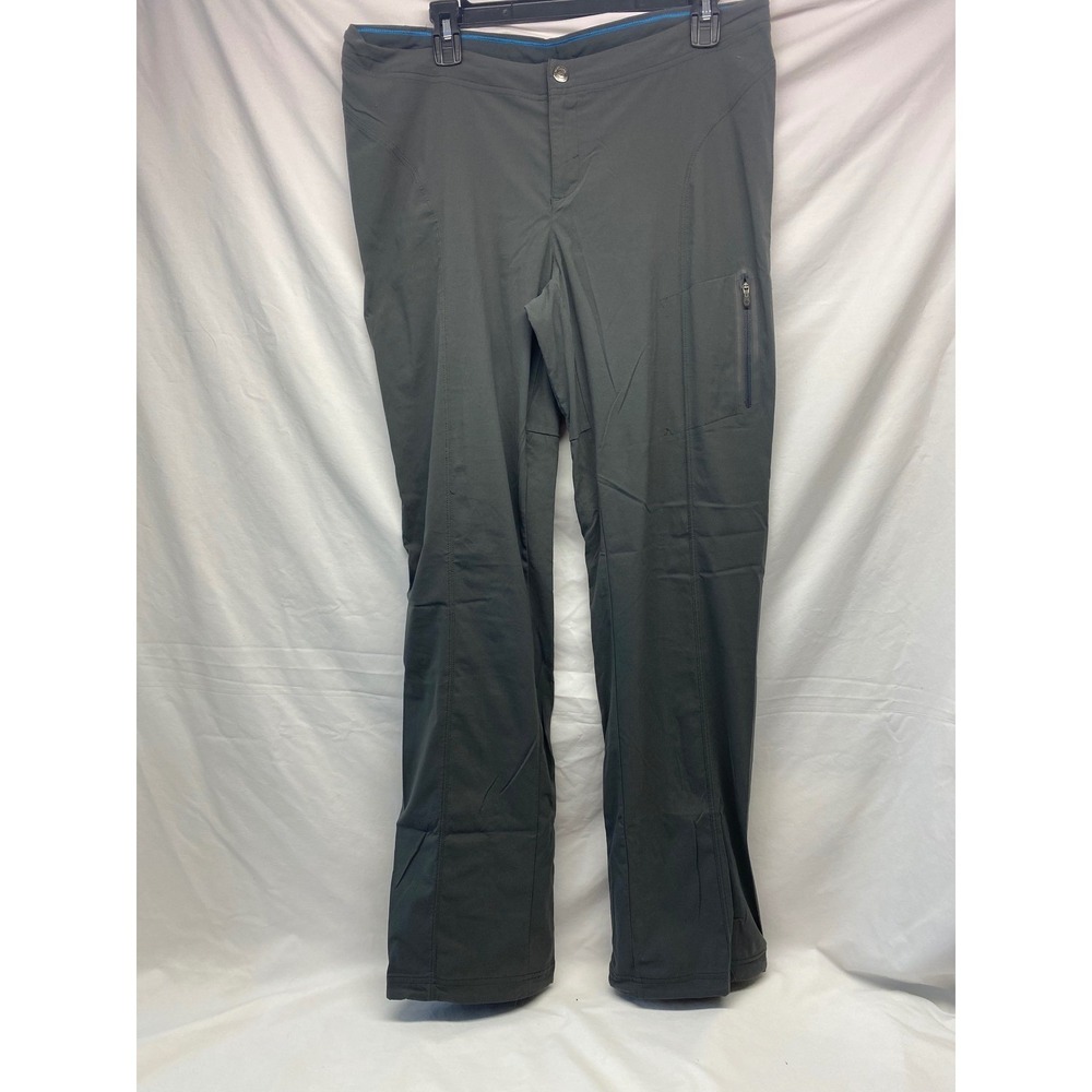 Columbia Omni-Shield Gray Outdoor Hiking Pants Womens Straight Leg 18x32